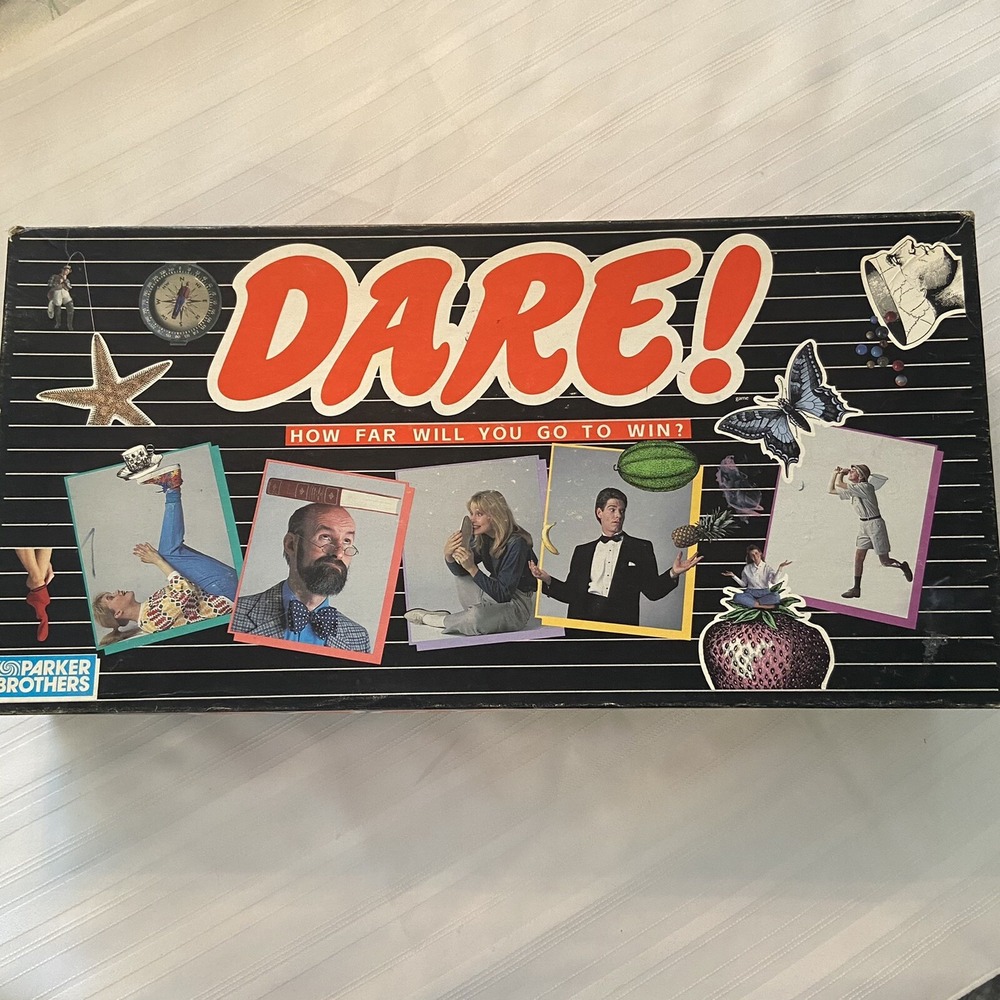 Vintage "Dare!" Board Game by Parker Brothers‎ - 1988 Edition - Almost Complete!